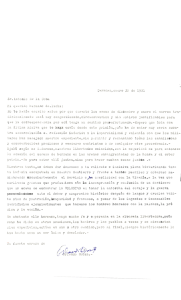 Carta de Orlando Bosch a Antonio de la Cova, January 30, 1981