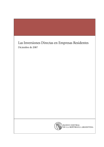 2007 - del Banco Central de la República Argentina