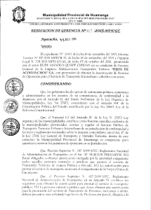 149-2015 - Municipalidad Provincial de Huamanga
