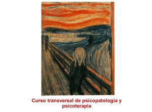 Curso de psicopatología y psicoterapia I