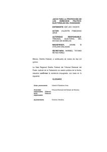 SDF-JDC-144/2015 - Tribunal Electoral del Poder Judicial de la