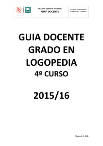 Guía docente - Escuelas Universitarias Gimbernat