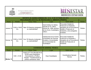 semana del 12 al 18 de octubre del 2015