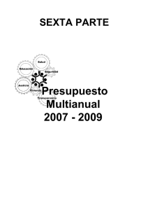 Presupuesto Multianual 2007 - 2009