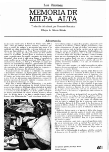 memoria de milpa alta - Revista de la Universidad de México