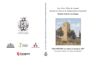 GIE en Cinco Villas - asociación cultural "los sitios de zaragoza"