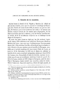 pdf Concilio de Tarragona en 1318. Revisión crítica / Fidel Fita Leer