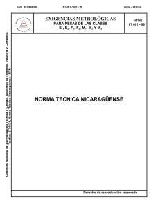 norma tecnica nicaragüense