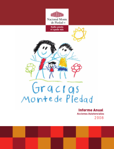 informe 2008 - Nacional Monte de Piedad