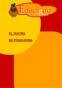 El Teatro de Posguerra