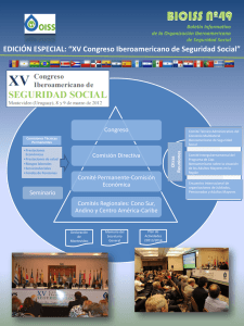 xv congreso iberoamericano de seguridad social comisiones