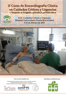 Curso de Ecocardiografía Clínica en Cuidados Críticos y