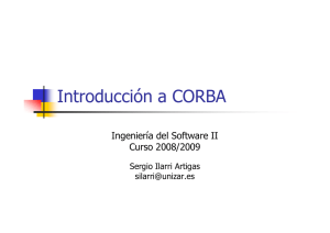d ió CO Introducción a CORBA
