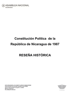 Constitución Política de la República de Nicaragua de 1987