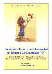 17 de abril de 1186 a.C.: Milagro lunisolar de Josué 16 de enero del