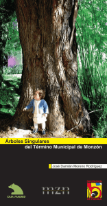 Árboles Singulares del Término Municipal de Monzón