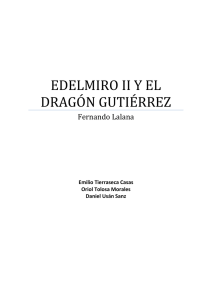 Fernando Lalana- Edelmiro II y el dragón Gutiérre