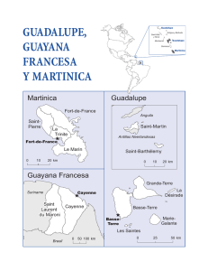 Guyana - Haiti - Honduras - Islas Caimán - Islas Turcas y