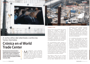 Crónica en el World Trade Center