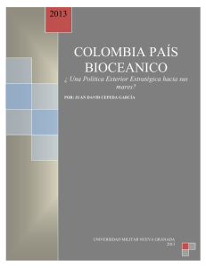 COLOMBIA PAÍS BIOCEANICO