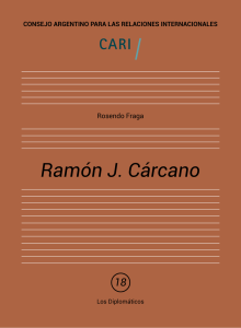 Ramón J. Cárcano - Consejo Argentino para las Relaciones