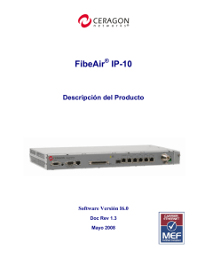 Introduciendo al FibeAir IP-10