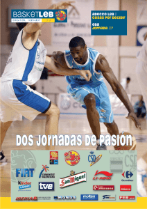 dosjornadasdepasión - Federación Española de Baloncesto