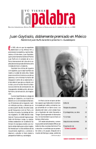 Juan Goytisolo, doblemente premiado en México