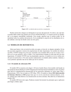Extracto de Modelo de Referencia OSI Libro redes de