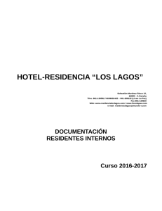 formulario residentes internos - Residencia de Estudiantes Los Lagos