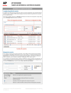 AP Exchange Reference Card