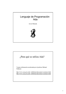 Lenguaje de Programación Ada ¿Para qué se utiliza Ada?
