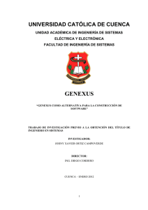 genexus - DSpace de la Universidad Catolica de Cuenca