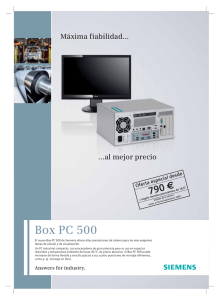Box PC 500 - Carol Automatismos Igualada SA