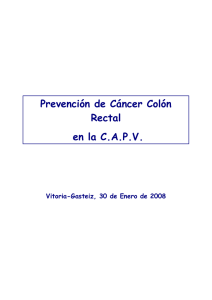 Prevención cáncer colorectal