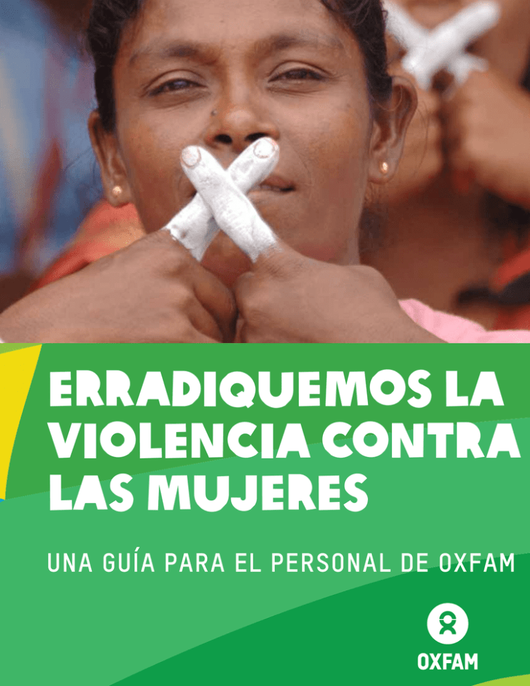 ERRADIQUEMOS LA VIOLENCIA CONTRA LAS MUJERES