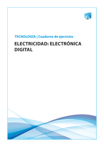 ELECTRICIDAD: ELECTRÓNICA DIGITAL