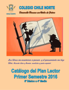 Catálogo interactivo del Plan Lector 2016 del Colegio Chile Norte