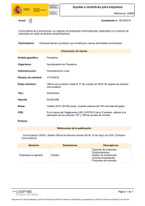Convocatoria 160321. Boletín Oficial de Navarra número 89 de 10
