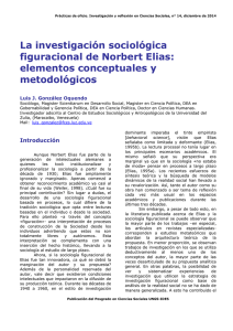 La investigación sociológica figuracional de Norbert Elias