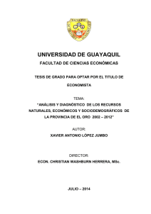 TESIS DE XAVIER LOPEZ - Repositorio Universidad de Guayaquil