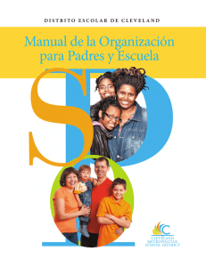Manual de la Organización para Padres y Escuela