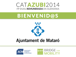 bienvenid@s - Ajuntament de Mataró
