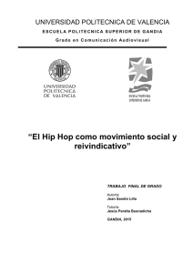 El Hip Hop como movimiento social y reivindicativo