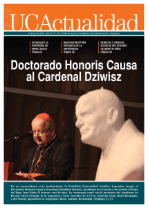 Doctorado Honoris Causa al Cardenal Dziwisz