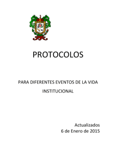 PROTOCOLOS - Gobierno Municipal de Talpa de Allende, Jalisco