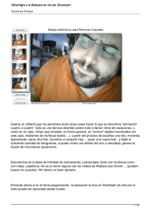 Silverlight y la Webcam en vb.net: Diversión!