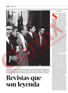 Revista de Cultura Ñ del Clarín (6-9-2014: pp. 18-19)