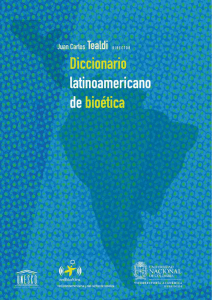 Diccionario latinoamericano de bioética - Citep