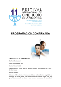 Programa 11º Festival Internacional de Cine Judío en Argentina